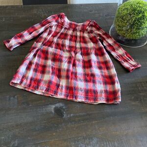 EUC! Gap Girl’s Red/White Plaid Dress Size 5yr